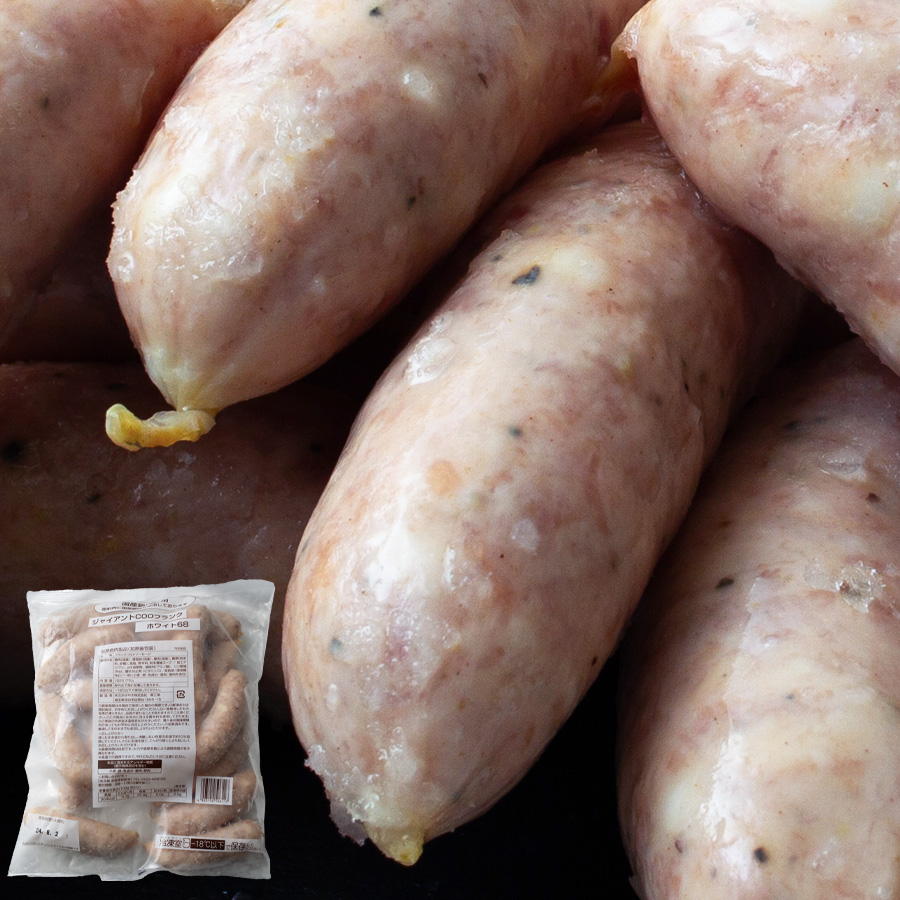 ジャイアントCoo フランクホワイト68g  １kg（１パック）