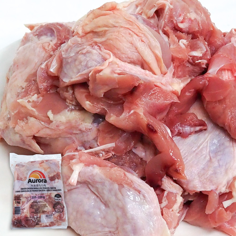 ブラジル産 輸入鶏モモ正肉（２００ｇー２２０ｇ） 2kg（１パック）